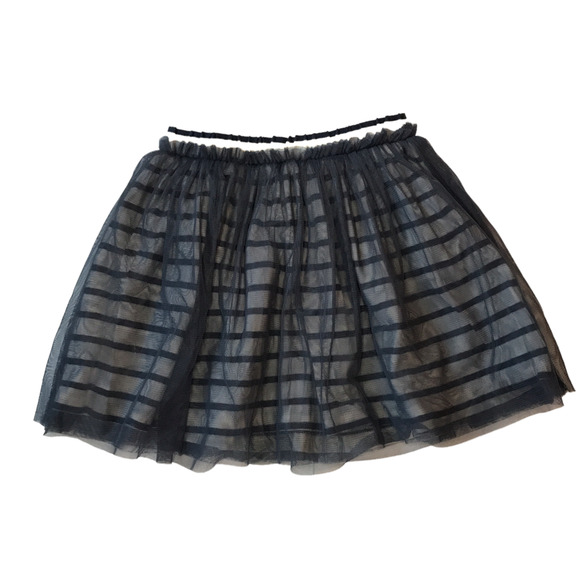 Tea Collection Striped Tulle Skirt 4Y - Picture 1 of 5